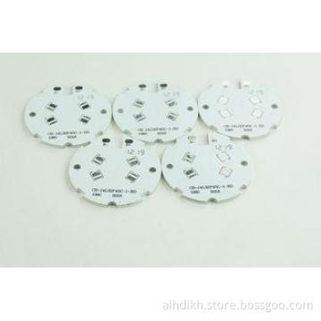 Black or White HASL Aluminum PCB Board / MCPCB for Amplifie